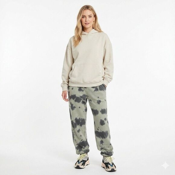 No Boundaries Other - Men's Women’s AutumnWinter PatternCasual Two-PieceSet HoodedSweatshirt Pants Set